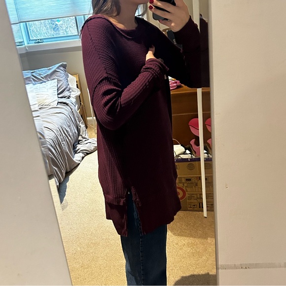 Free people, waffle tunic - Picture 2 of 6